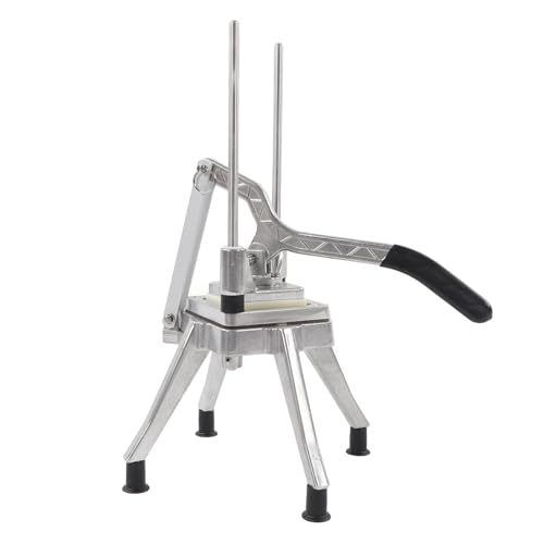 Generic Chopper de Fruta Vegetal, Papa Fría Papa de No Es Deslizamiento Manual Trabajo Salvaje Acero Inoxidable Aleación Aluminio a Alta Presión Fundición para Comedores