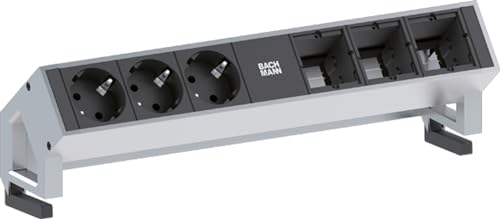 Bachmann Desk2 - Ciabatta 3 X Schukos+3 X Spazio