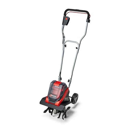 Einhell Cordless 12″ Tiller/Cultivator 36V GE-CR 30 Li-Solo Power X-Change (18V, Li-ion, 30 cm Base Hoe, Width 20 cm Depth, Battery and Charger not Included)