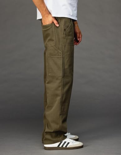 Rsq Straight Twill Utility Pants for Men