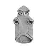 uxcell Pet Dog Hooded Hoody Sweatshirt Clothes Cotton Apparel Puppy Cat Winter/Spring/Fall Costume...