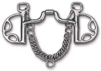 Myler Equestrian Horse Bit 89-25433 - Kimberwick Ported Barrel Narrow 4 1/2" 4.5