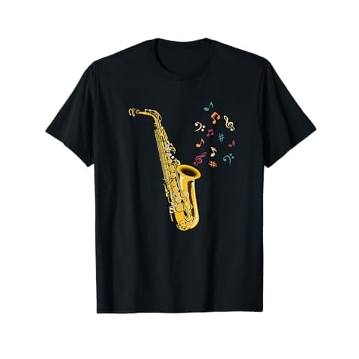 Saxofonista Regalo Instrumento Musicale De Jazz Saxofón Camiseta