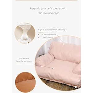 Pet-Sofa-Bed-Vintage-Cat-Puppy-Faux-Leather-Couch-with-Non-Slip-Bottom-for-Cats-or-Small-Medium-Dog-Chair-Grey-Large - Cucciolini Doodles   Pet-Sofa-Bed-Vintage-Cat-Puppy-Faux-Leather-Couch-with-Non-Slip-Bottom-for-Cats-or-Small-Medium-Dog-Chair-Grey-Large