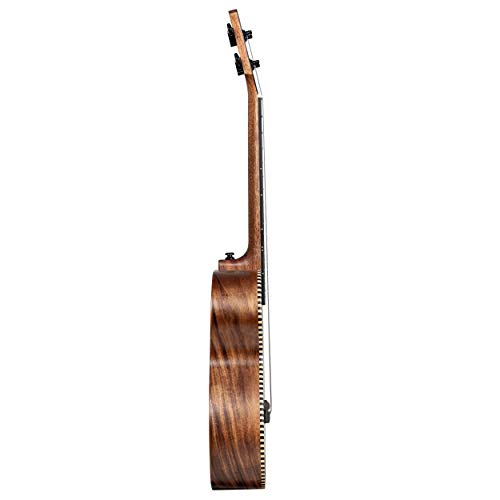 CASCHA Ukulélé ténor en acacia avec étui rembourré et 3 médiators - Les Beatles, Paul McCartney, John Lennon, RIngo Starr, George Harrison CASCHA Ukulélé ténor en acacia avec étui rembourré et 3 médiators – Image 5