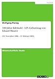 v2a edelstahl 1.4301  100 Jahre Edelstahl - 125. Geburtstag von Eduard Maurer: (03. November 1886 – 21. Februar 1969)