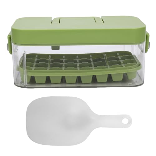 Bandeja de cubitos de hielo con tapa Zerodis de silicona miniatura 6