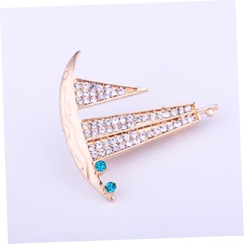Broche voilier mignon pour collier et vêtements unisexes - 7