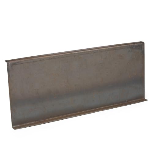 Titan Attachments Global Euro Mount Plate for John Deere 1/4" Thick Grade 50 Steel Unpainted, Fits Global Euro-Style Mounting System, Easily Weld on or Bolt on Plows, Forks