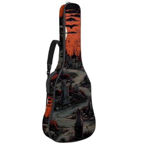 Étui pour guitare acoustique et basse avec rembourrage éponge épaisse imperméable