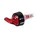 4PCS Automatic Measured Bottle Pourer, Quick Shot Spirit Liquor Pour Spouts, 50ml Liquor Bottle Pourers Wine Cocktail Dispenser Hot ﻿ (Red)