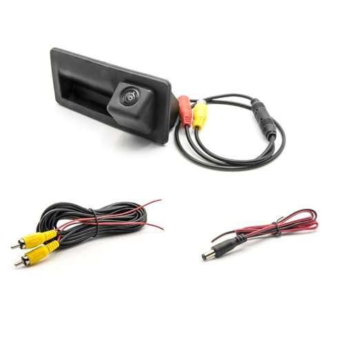 Caméra de recul pour poignée de coffre de voiture compatible avec modèles 2010 à 2016