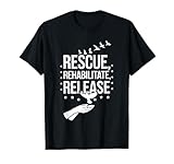 Vogelschutz Naturschutz Vogelpflege Rettung Vogelheilung T-Shirt