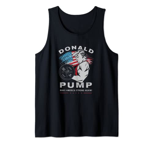 Donald-Pumpe macht Amerika wieder stark Tank Top