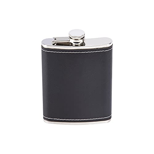 8 Oz Stainless Steel Hip Flask - Costner Classic Flask, Pocket Hip Flask, Traveling Flasks for Man