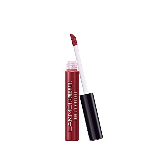 Image of LAKME Forever Matte Liquid Lip Color - 34 Brown Sheer & Lakme Forever Matte Liquid Lip 35 Rose Wood Combo