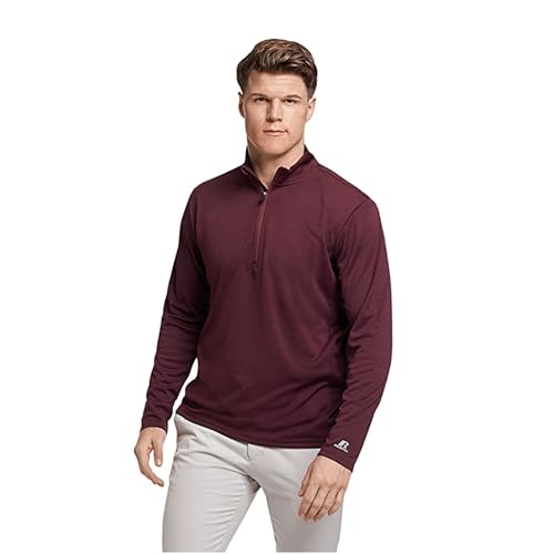 Image of Russell Athletic Men's Lightweight Performance 1 /4 Zip