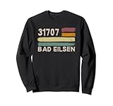 Du wohnst in Bad Eilsen oder bist dort geboren? Dann ist dieses vintage Gemeinde Design perfekt für dich. Es ist die Postleitzahl 31707 und der Name Bad Eilsen zu sehen.
