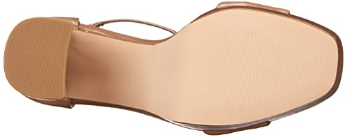 Madden Girl Women's Omega Heeled Sandals, Dark Nude Patent, 8.5 #TOP3