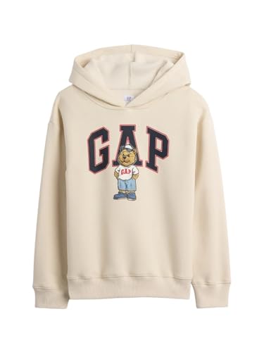 Image of GAP Boys' Logo Hoodie Hooded Sweatshirt