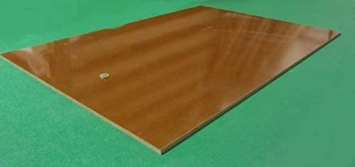 Micarta Linen LE Phenolic Sheet – .312" (5/16") Thick, 12" X 36", Natural Tan/Brown