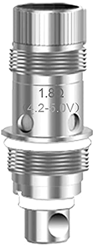 Vitavap' - Pack de 5 résistances BVC 1,8 Ohm pour Nautilus 3 Aspire/kit Zelos 3 - garantit original - Sans tabac ni nicotine