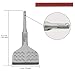Regiis Tech SDS Plus Floor Scraper 3 in. x 6.5 in. Wide Angled Flooring Adhesives Remover, Cranked Thinset Removal Tool Chisel Bit for Rotary Hammer Drill