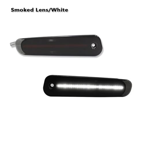 OUVECR Rear Lights For Nissan 300ZX Z32 1990-1996 For Fender For Lights Parking Lights LED Car Rear Bumper Side Indicator Lights Rear Tail Light(Smoked Lens White) - Image 6