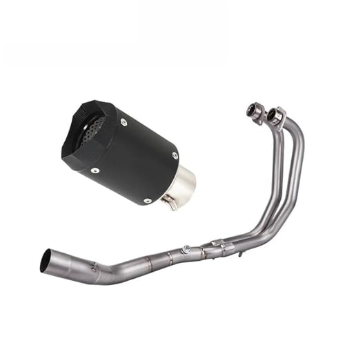 Adaptateur système d'échappement YZF R3 modifier la ligne MT-03 silencieux noir