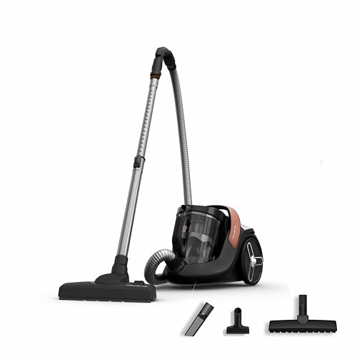 Rowenta RO7C30EA Green Force Cyclonic Effitech Aspiradora sin bolsa, modelo para parqué, eficiencia...