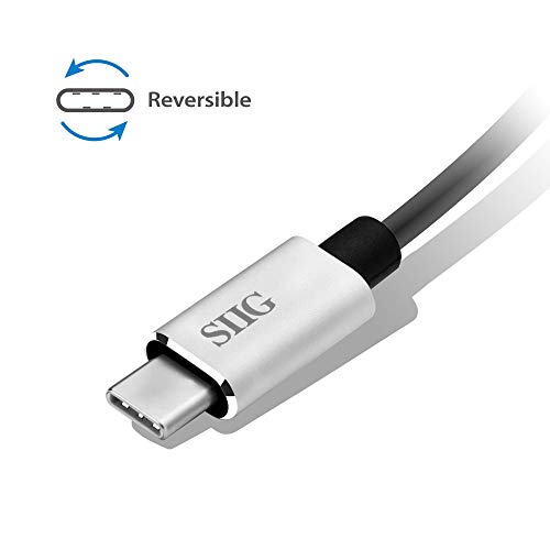 Lector tarjetas SDXC MicroSDHC USB 3.0 Type C SIIG JU-MR0F12-S1 Negro Plata 4