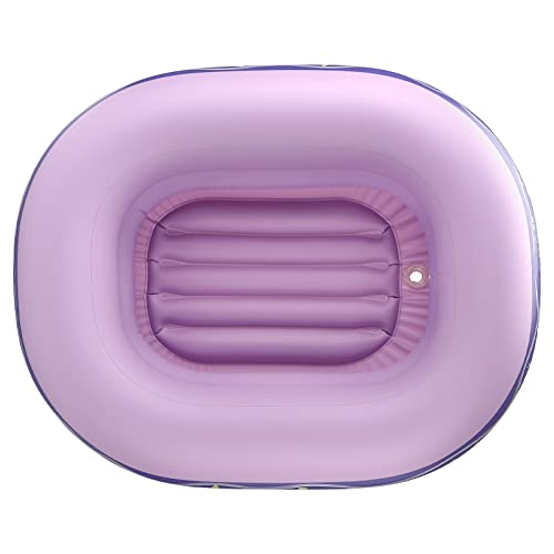 Inflatable Baby Bathtub,Helps Newborn To Toddler Tub With Air Pump For Travel (Purple, Large) #TOP4