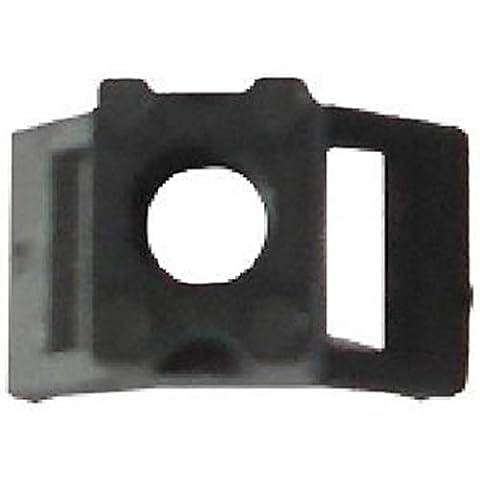 Soportes para abrazaderas de instalación, 6 mm, caja de 100 de RAM Cover