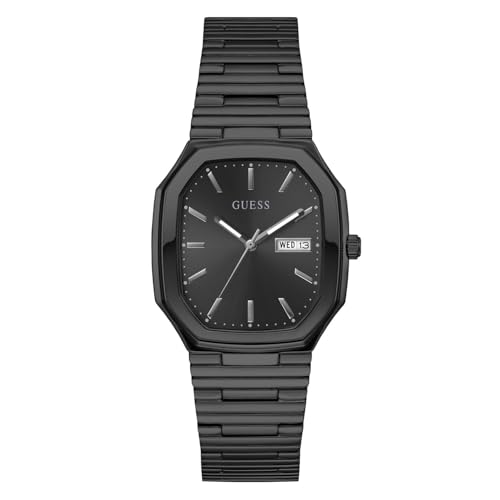 Montre à quartz analogique Guess Oliver GW0978G4 bracelet acier inoxydable noir