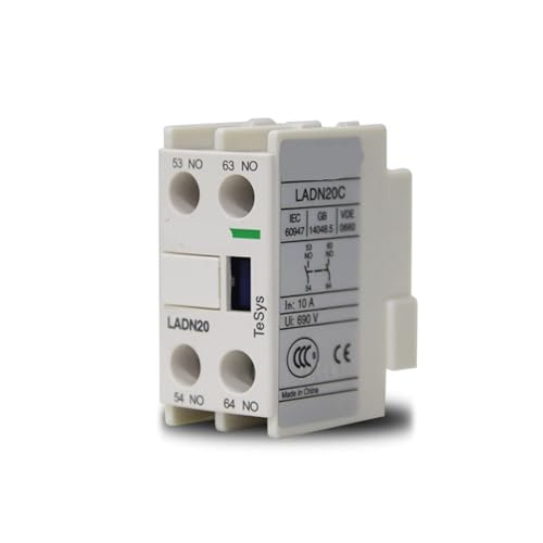 Contactor auxiliar de CA LC1D LADN frontal de 4NC para control electrico 3
