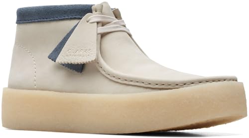 Men's Clarks Wallabee Cup BT - White Nubuck3