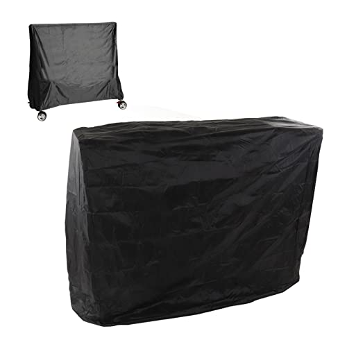 Tissting Funda para Mesa de pinges Pong, Funda de Tenis de Mesa Impermeable, Universal, con cordón para Patio Exterior. (155 * 75 * 144cm)