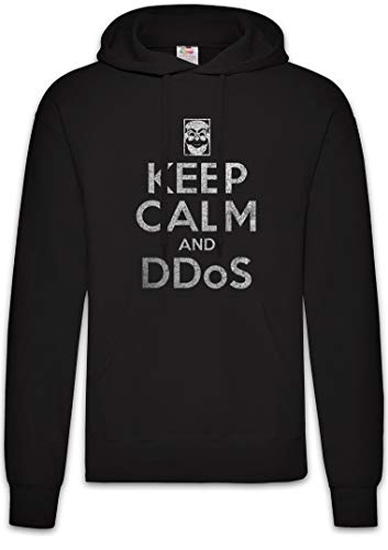 Sweat à Capuche DDOS Urban Backwoods confortable pour geek adepte de culture informatique