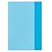 Produktbild herlitz Heftschoner DIN A4, PP, transparent-blau VE=1