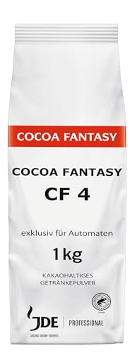Cocoa Fantasy CF4 kakaohaltiges Getränkepulver für Automaten, Kakaopulver für heiße Schokolade, 1 kg