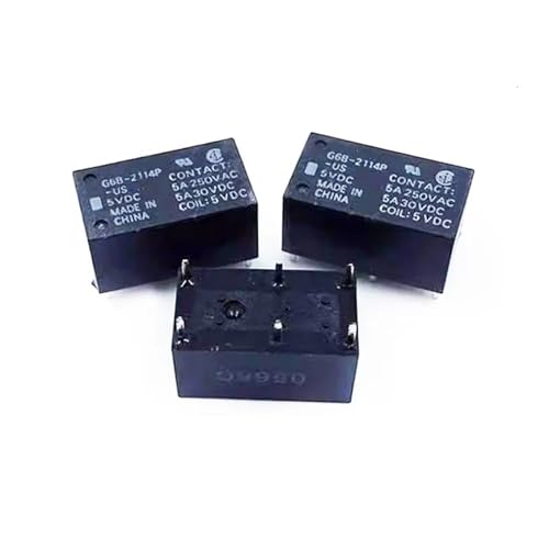 Relé G6B-2114P-US 24VDC interruptor electromecánico 5A para automatización industrial y PCB 2