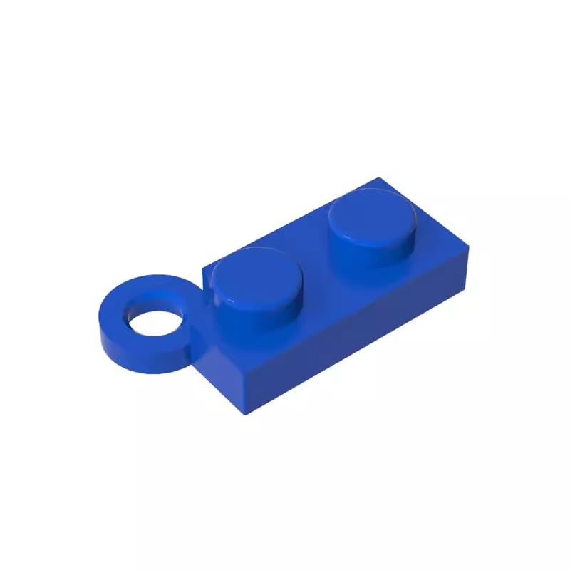 Gobricks 2429 Hinge Hinge Plate 1x4 Swivel Base 50 Pieces GDS-807 Compatible with Lego Building Blocks Color:Blue โ image 1