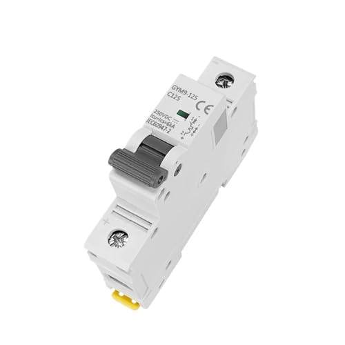 Disjoncteur monophasé 250VDC pour la protection des panneaux