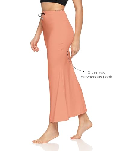 Image of Women's Saree Silhouette I Saree Shapewear Flare Petticoat for Women, Lycra Cotton Blended, Petticoat, Skirts for Women, Shape Wear Dress for Saree
