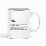 Taza Frase Definición Tio Regalo Familia Taza de Cerámica regalos originales (tio)