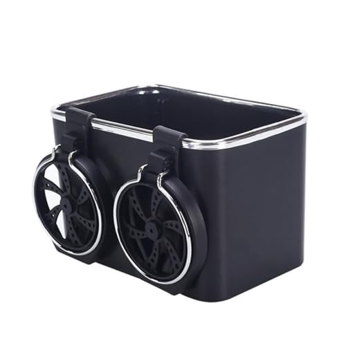 Boîte rangement multifonctionnelle pour accoudoir avec rampe suspendue
