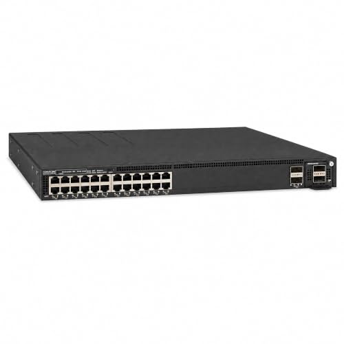 Image of RUCKUS ICX7550-24P Managed Switch, 24x Gigabit PoE+, 2x 40GbE QSFP+ + modular expansion slot Uplinks, up to 1900W PoE Budget, Dual Hot-Swap PSU - Stackable Campus Switch, 40 /100G Uplinks - ICX7550-24P