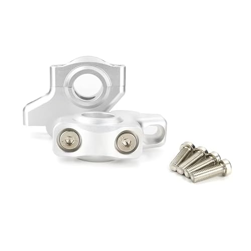 Rehausseur de guidon 22mm pour CRF300L et CRF250L support argenté déporté