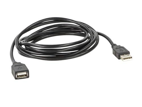 Rallonge USB universelle 200cm câble d'extension noir performant