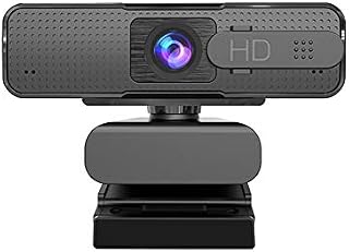 LucaSng Webcam with Microphone, AutoFocus, HD 1080P USB Computer Camera with Privacy Cover